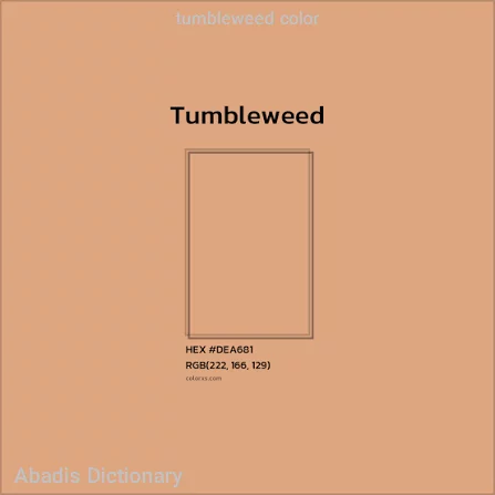 tumbleweed color